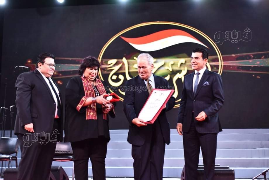 وزيرة الثقافة تكرم مصطفى شعبان وبشرى وأبطال نصر أكتوبر باحتفالية هل هلالك (33)