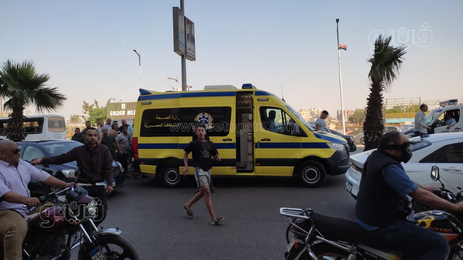 إصابة شخصين في حادث تصادم بالبحر الأعظم (14)