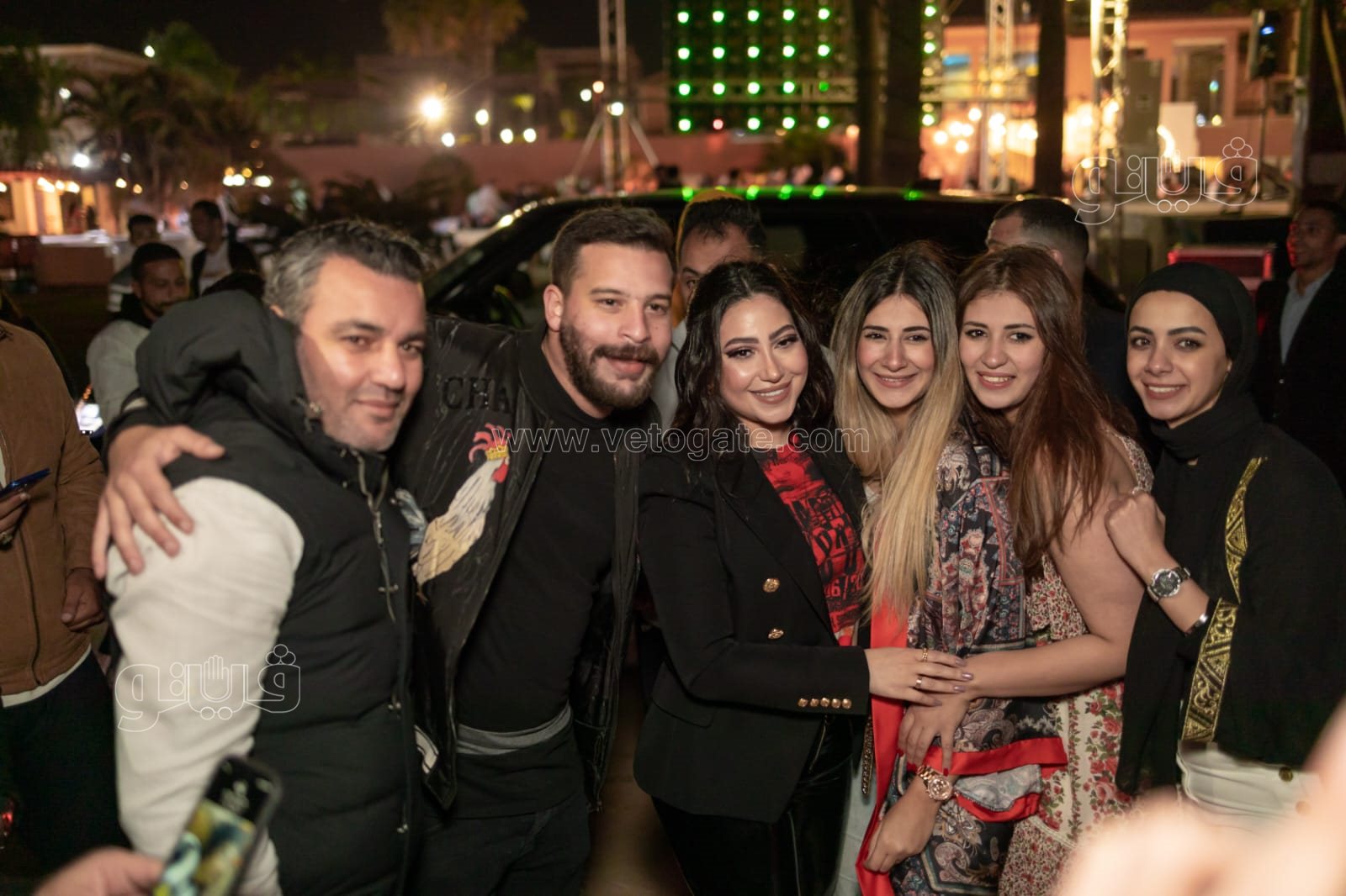 بوسى تشعل أجواء خيمة الحارة بالتجمع (2)