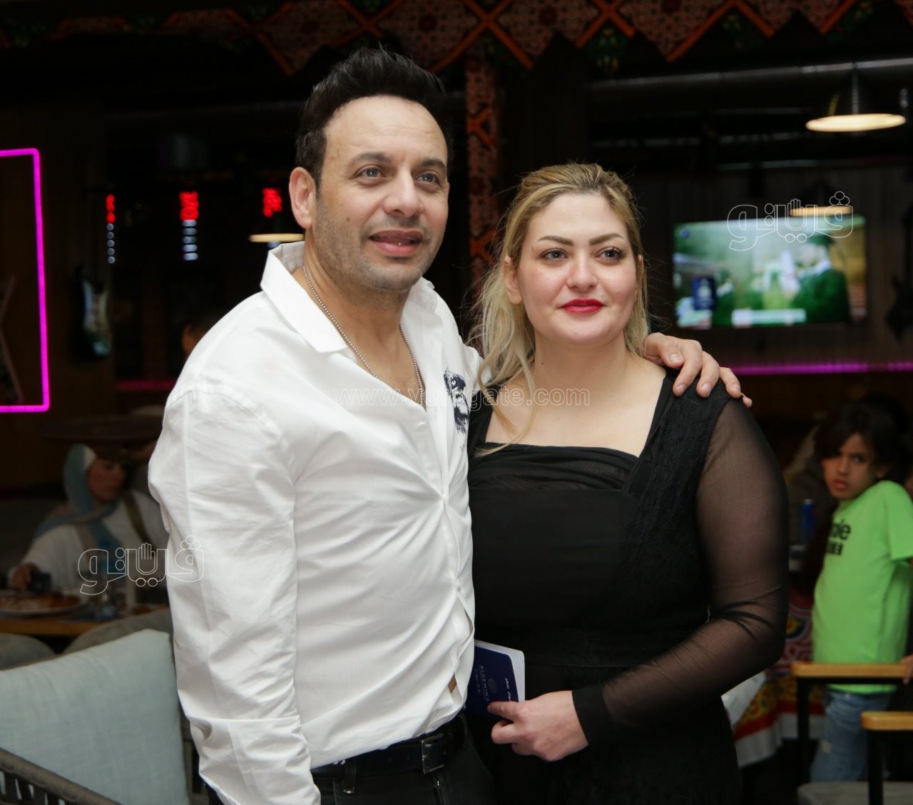  مصطفى قمر يجمع نجوم الفن والمشاهير في حفل إفطار بالشيخ زايد (9)