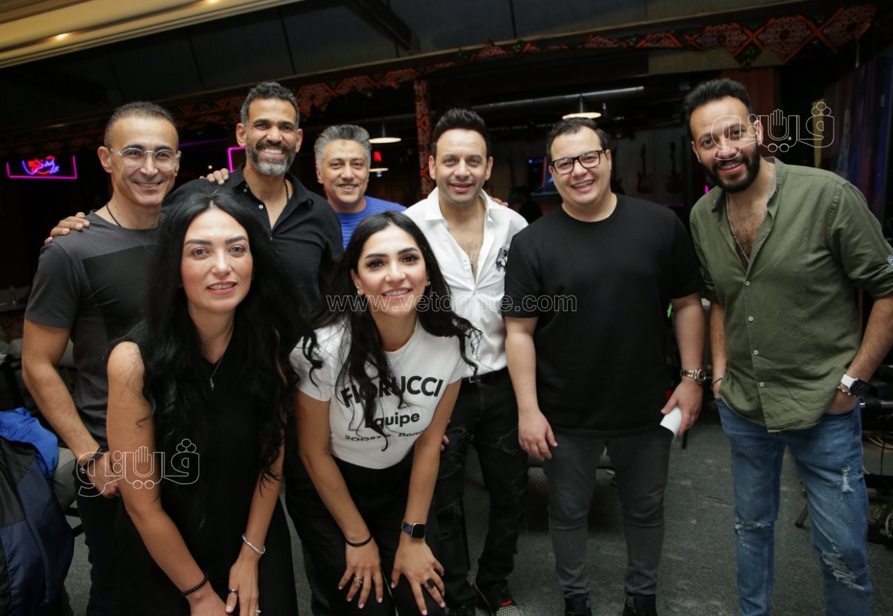  مصطفى قمر يجمع نجوم الفن والمشاهير في حفل إفطار بالشيخ زايد (11)