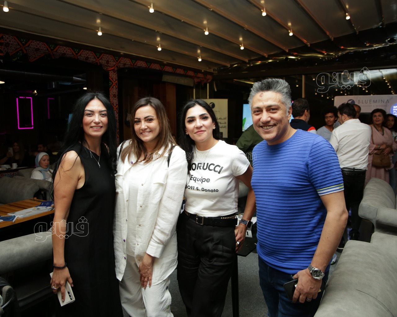  مصطفى قمر يجمع نجوم الفن والمشاهير في حفل إفطار بالشيخ زايد (14)