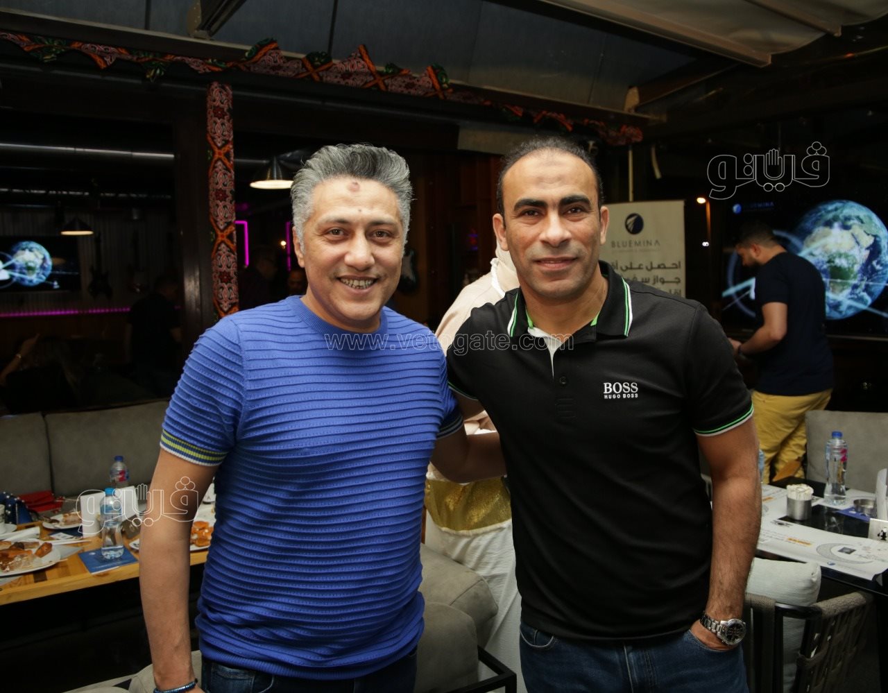  مصطفى قمر يجمع نجوم الفن والمشاهير في حفل إفطار بالشيخ زايد (16)