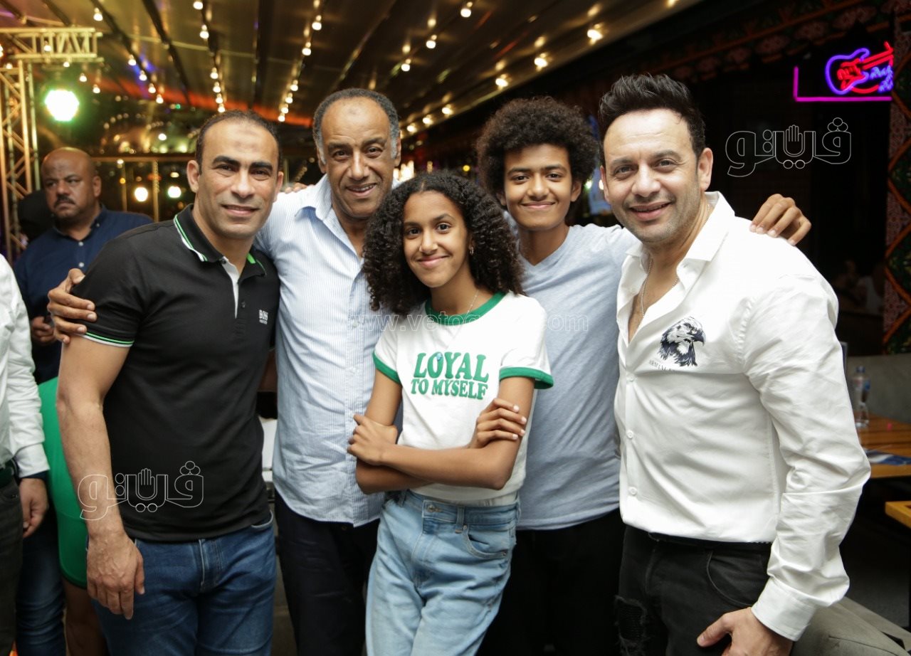  مصطفى قمر يجمع نجوم الفن والمشاهير في حفل إفطار بالشيخ زايد (17)