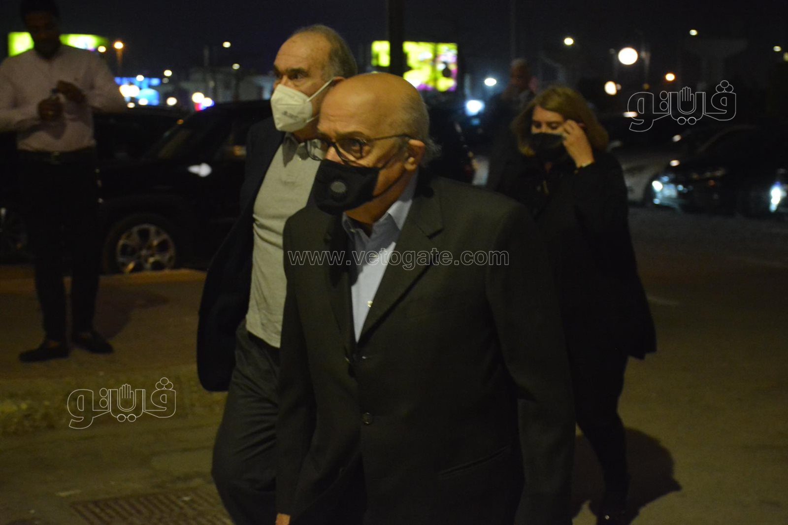 عمرو موسى وبكري والخشت يشاركون في عزاء والدة حسام بدراوي بمسجد الشرطة (11)