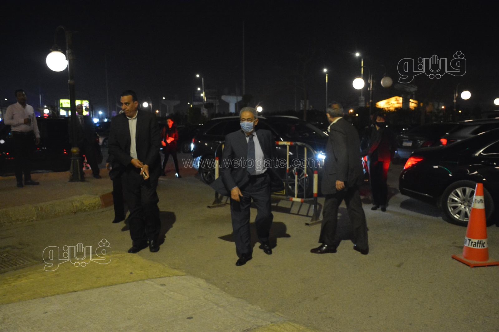 عمرو موسى وبكري والخشت يشاركون في عزاء والدة حسام بدراوي بمسجد الشرطة (12)