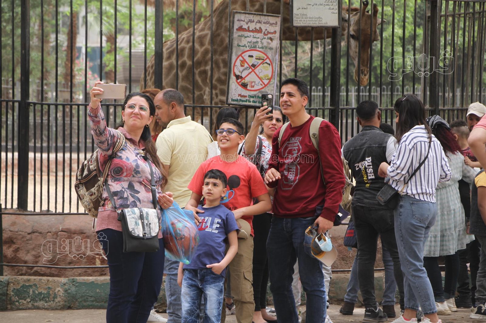 إقبال على حديقة الحيوان بالجيزة (12)