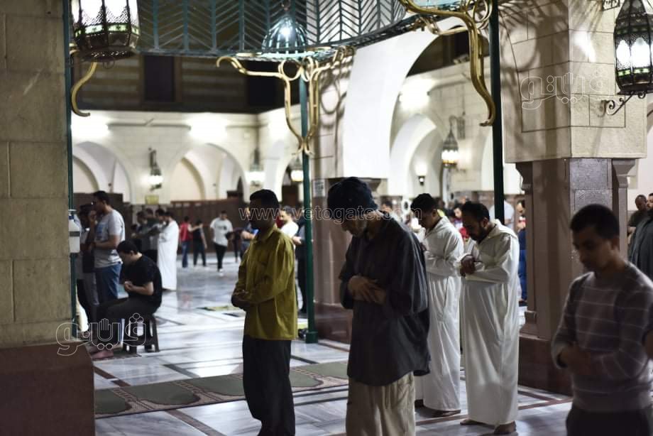 شعائر صلاة التراويح من مسجد السيدة نفيسة (3)