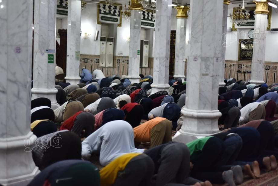 شعائر صلاة التراويح من مسجد السيدة نفيسة (36)