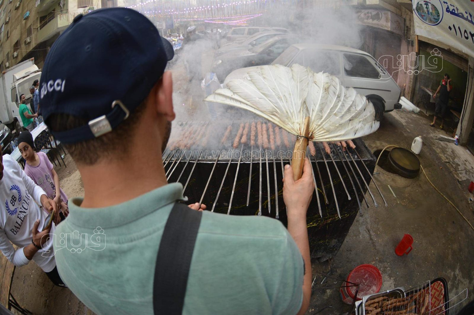 أهالي فيصل ينظمون أكبر مائدة إفطار (22)