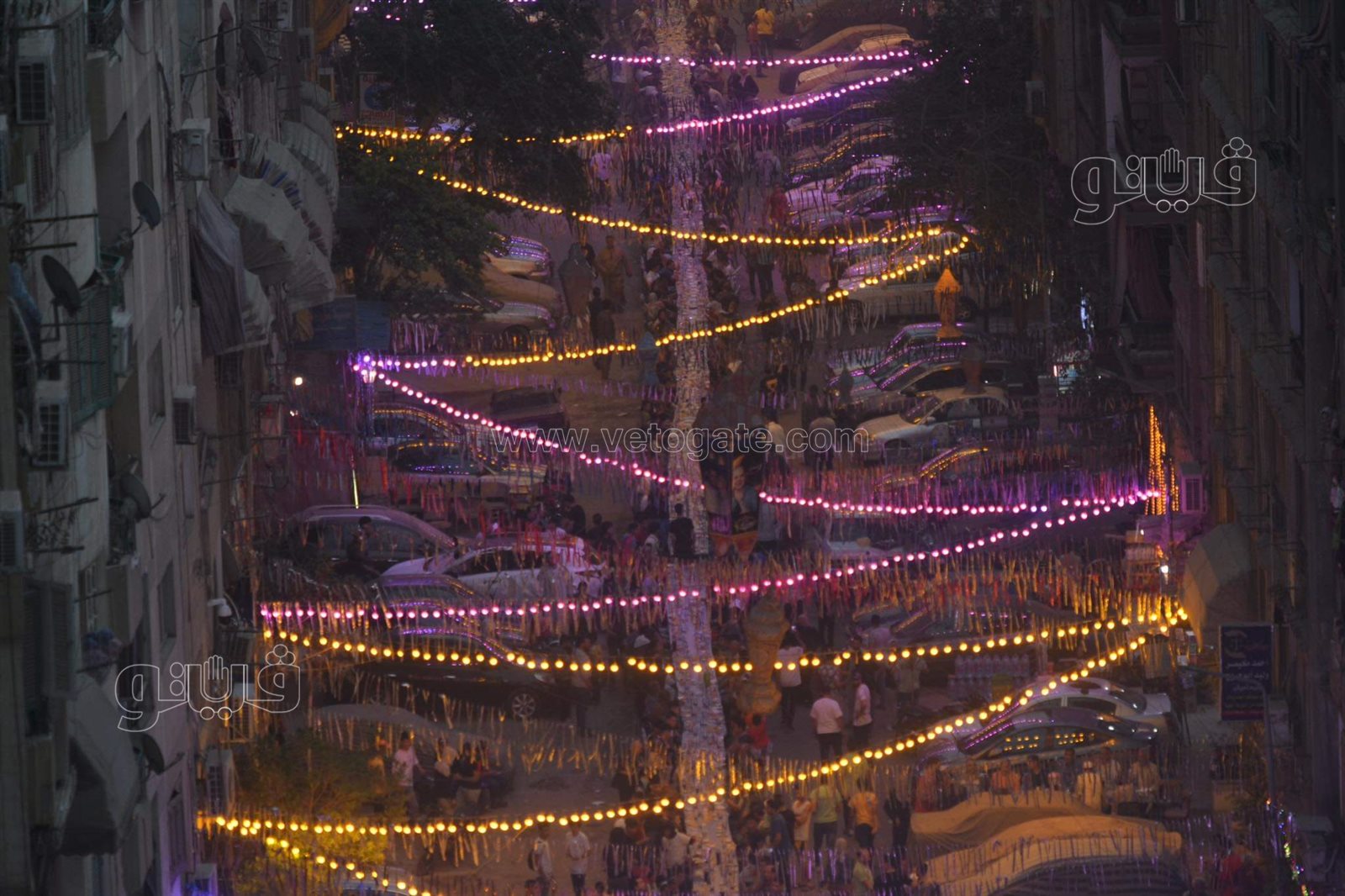 أهالي فيصل ينظمون أكبر مائدة إفطار (36)