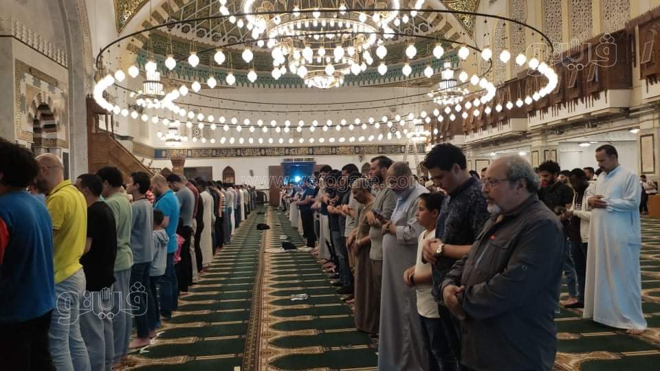  صلاة التهجد بمسجد الحصري بـ 6 أكتوبر (1)