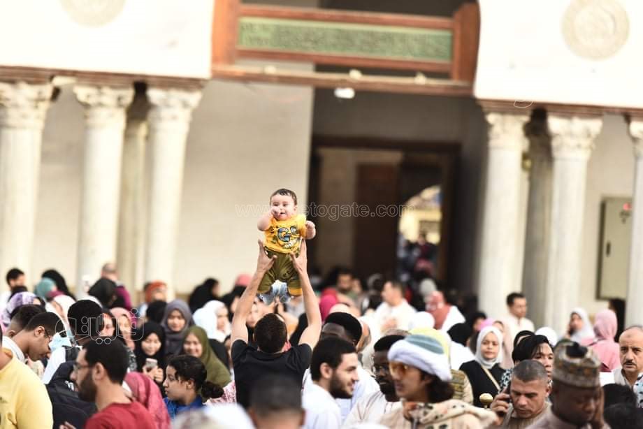 اعداد غير مسبوقة.. صلاة العيد في الأزهر الشريف شكل تاني (29)