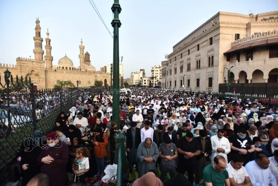 اعداد غير مسبوقة.. صلاة العيد في الأزهر الشريف شكل تاني (31)