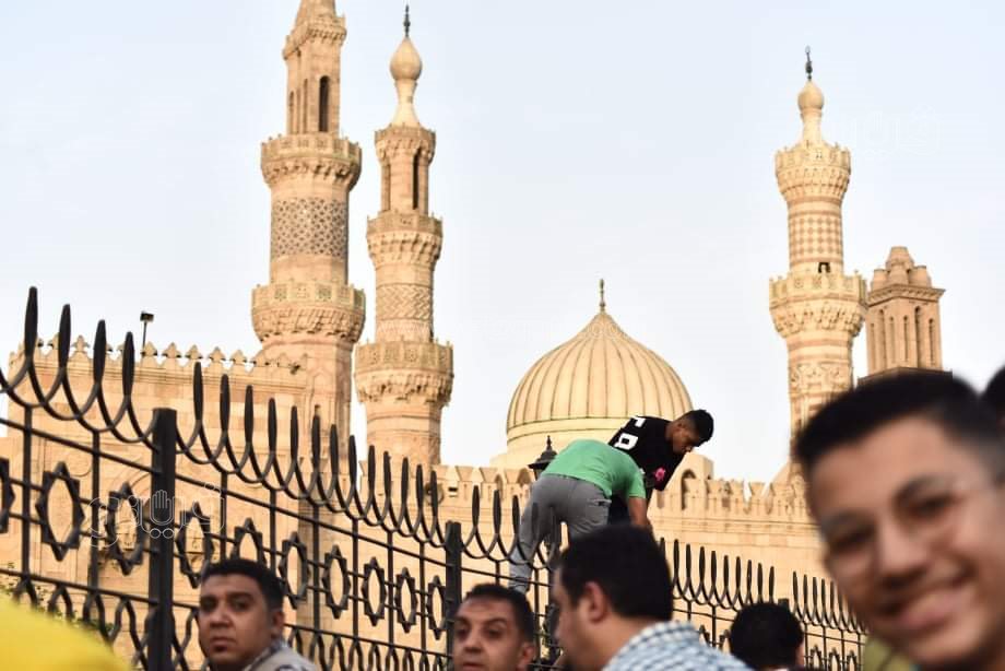 اعداد غير مسبوقة.. صلاة العيد في الأزهر الشريف شكل تاني (34)