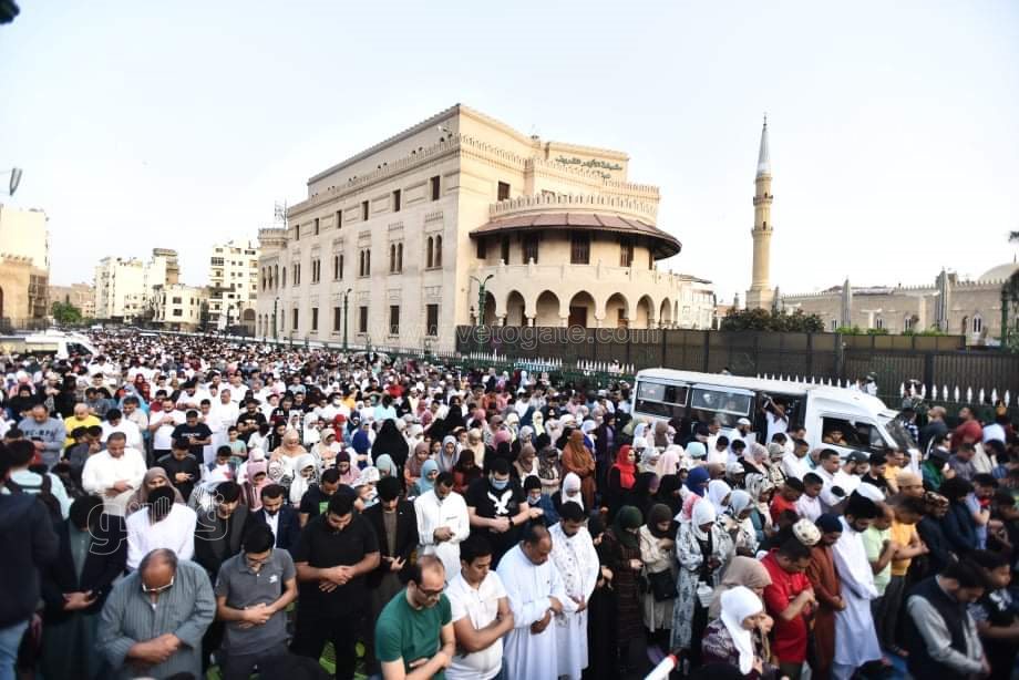 اعداد غير مسبوقة.. صلاة العيد في الأزهر الشريف شكل تاني (51)