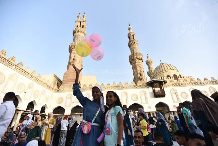 اعداد غير مسبوقة.. صلاة العيد في الأزهر الشريف شكل تاني (55)