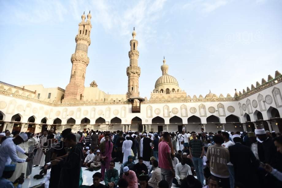 اعداد غير مسبوقة.. صلاة العيد في الأزهر الشريف شكل تاني (59)