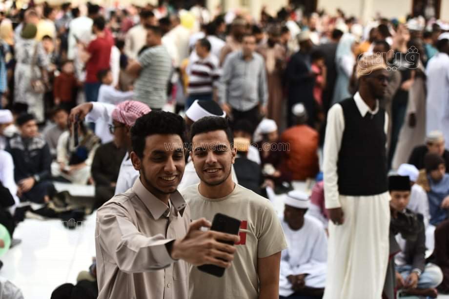 اعداد غير مسبوقة.. صلاة العيد في الأزهر الشريف شكل تاني (74)