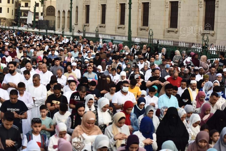 اعداد غير مسبوقة.. صلاة العيد في الأزهر الشريف شكل تاني (78)