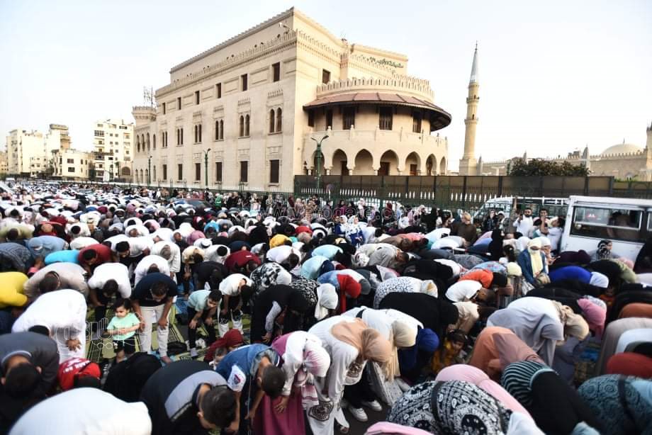 اعداد غير مسبوقة.. صلاة العيد في الأزهر الشريف شكل تاني (84)