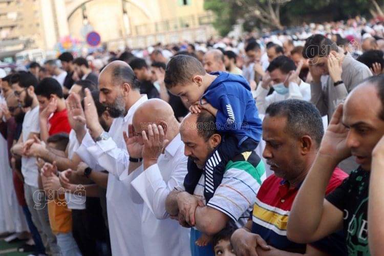 صلاة العيد في مسجد الصديق بالشيراتون (2)