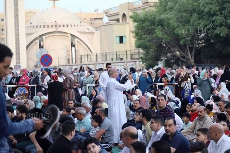 صلاة العيد في مسجد الصديق بالشيراتون (10)