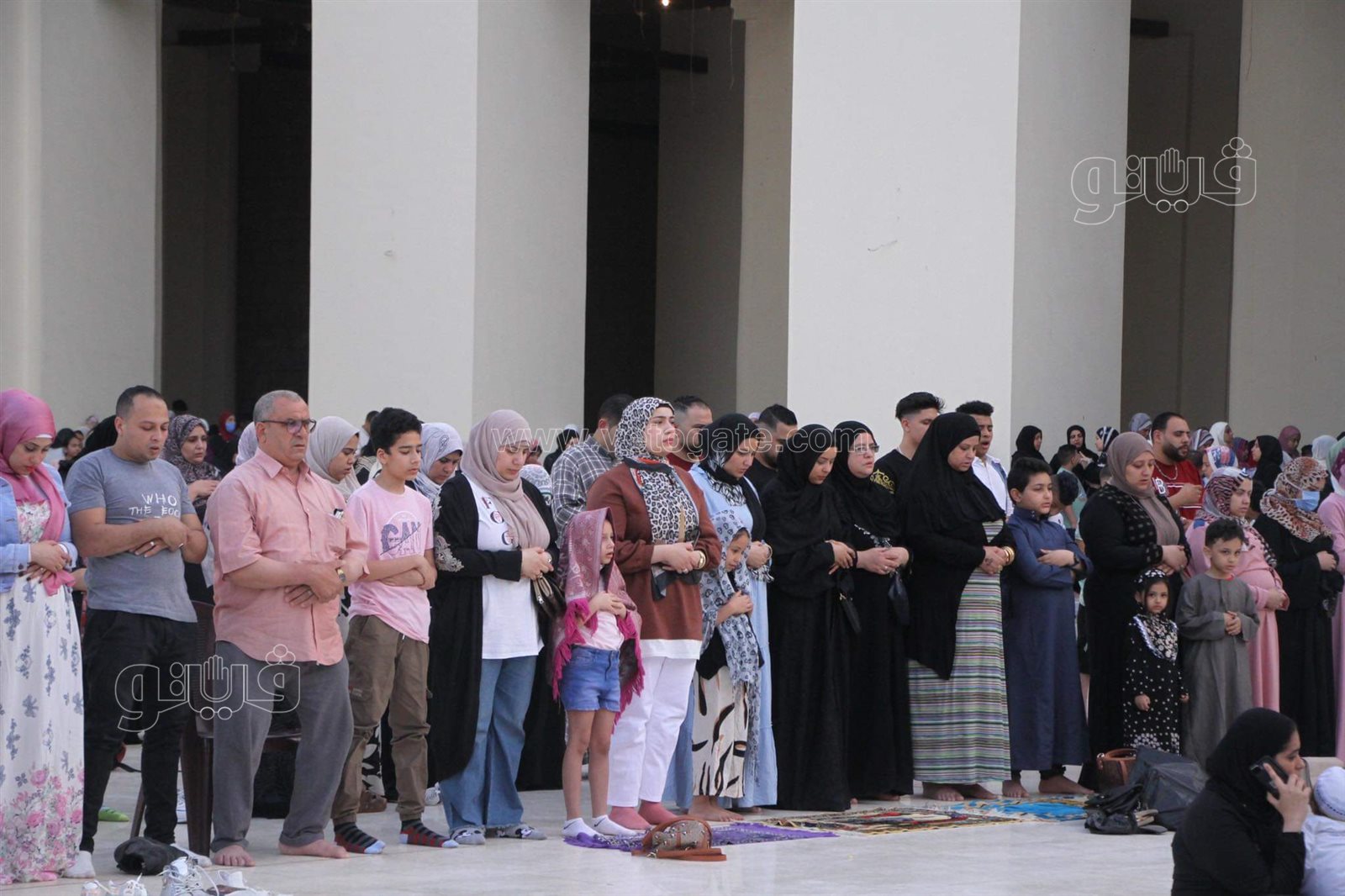 صلاة العيد بركة وفرحة.. مساجد مصر يملؤها المصلون (23)