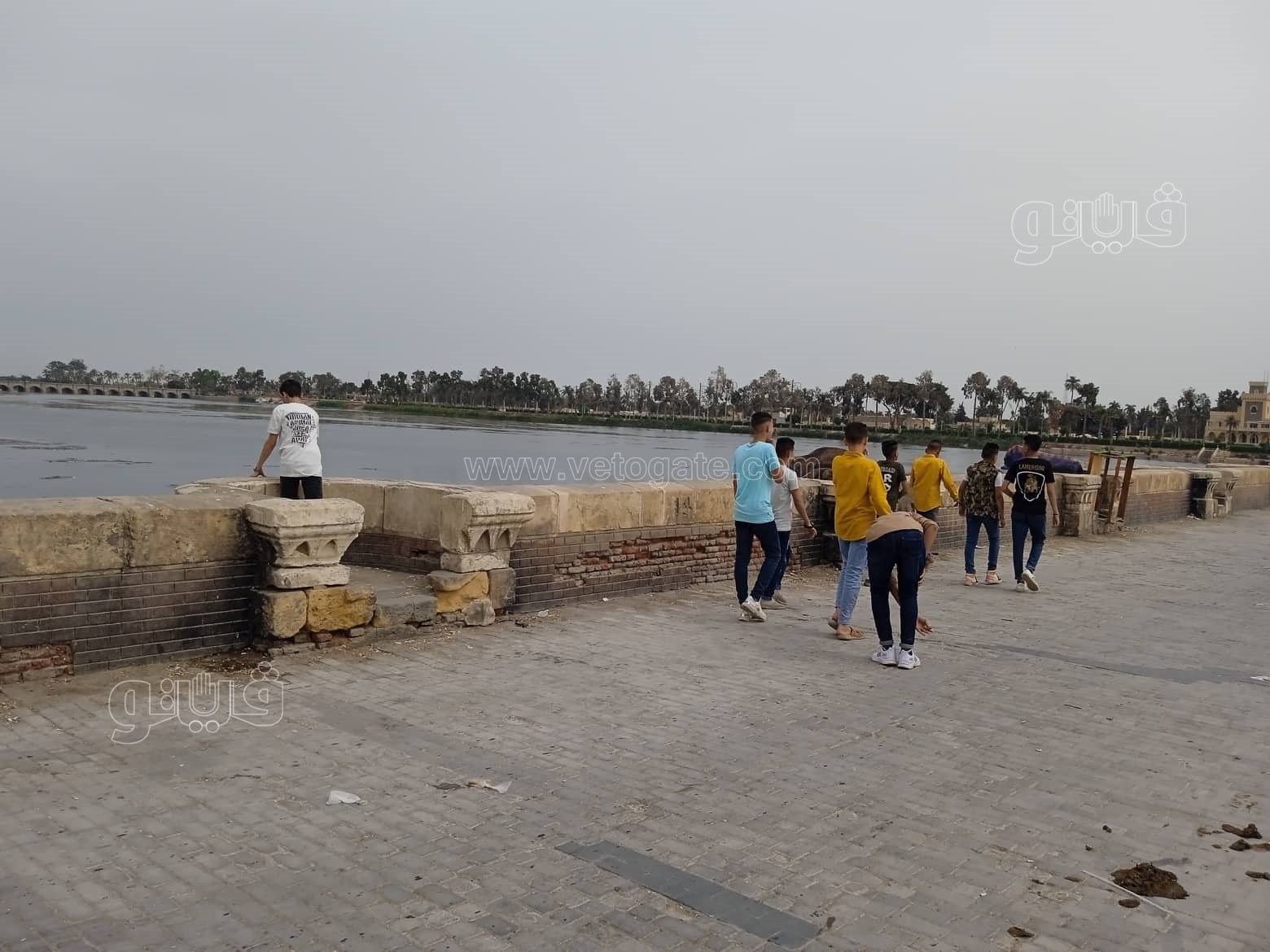 الأطفال والمراهقون يتوافدون على القناطر الخيرية (11)