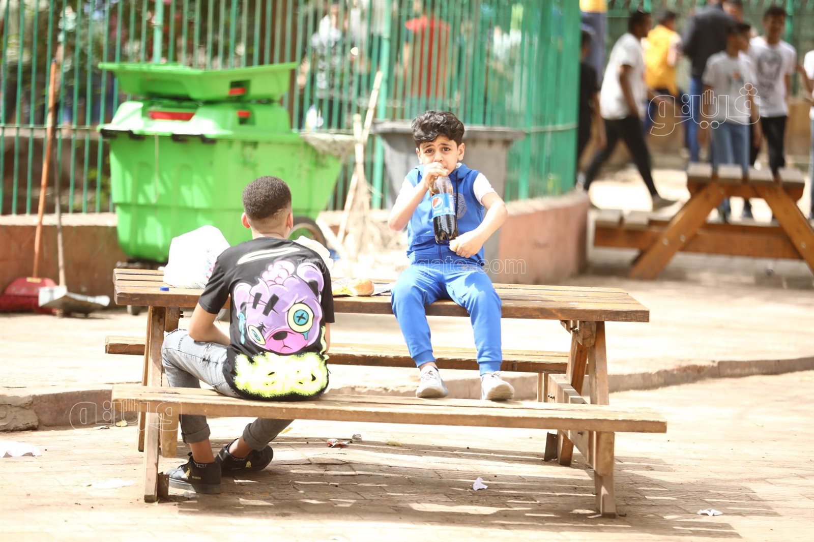  إقبال ملحوظ من المواطنين على حديقة حيوان الجيزة (14)