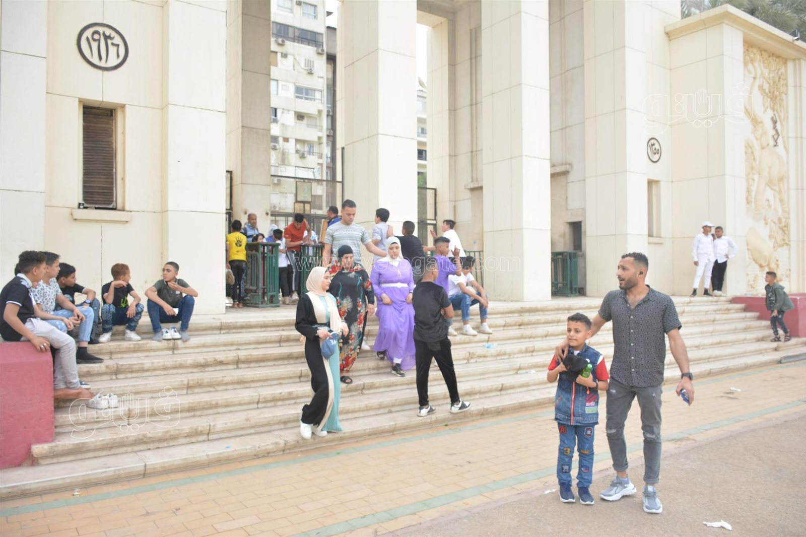  إقبال ملحوظ من المواطنين على حديقة حيوان الجيزة (15)