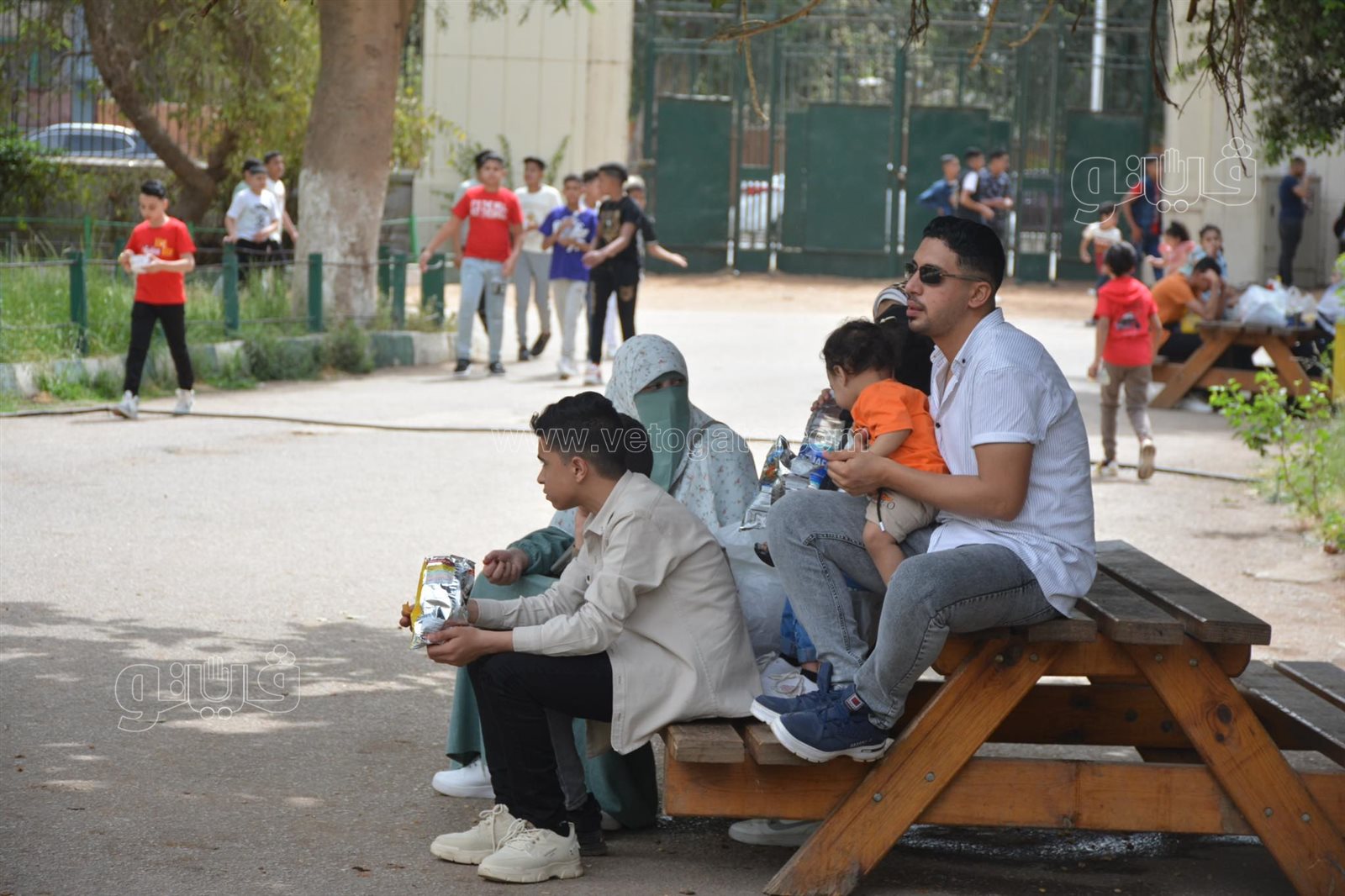  إقبال ملحوظ من المواطنين على حديقة حيوان الجيزة (28)