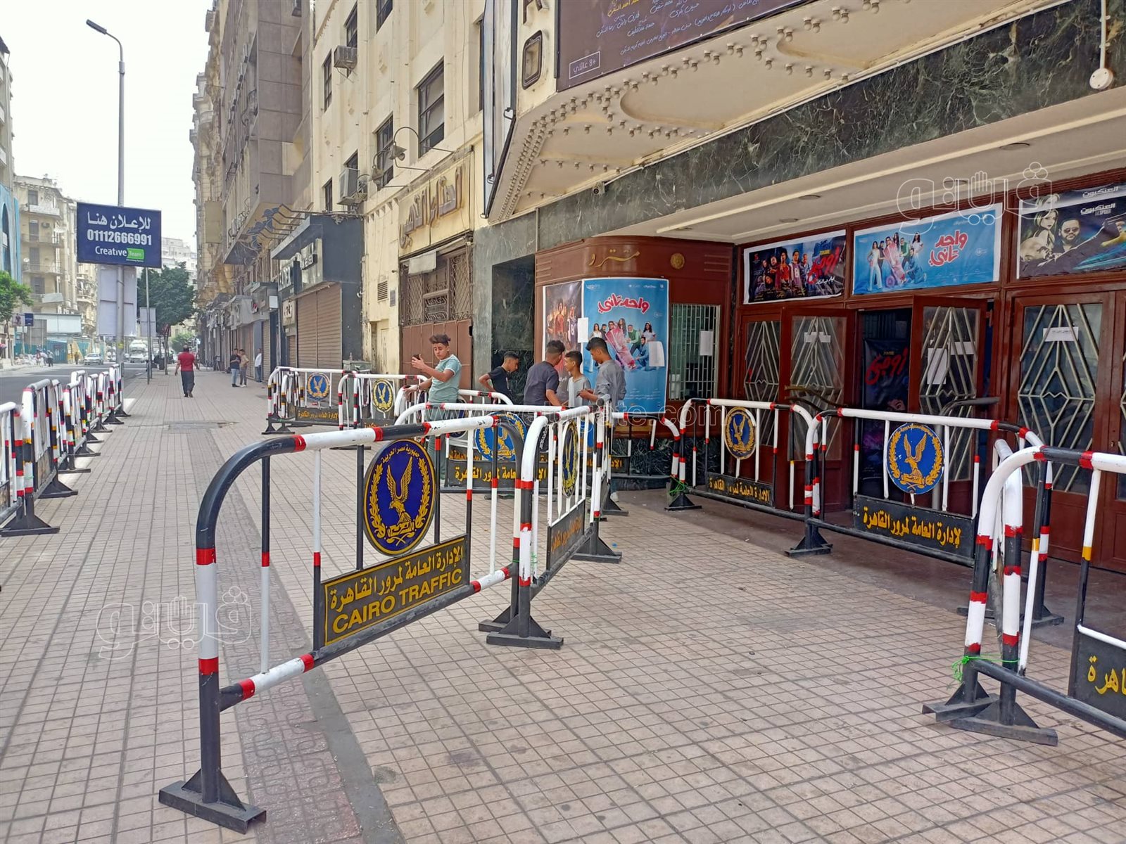 شوارع وسط القاهرة في ثاني أيام العيد بسبب ارتفاع درجات الحرارة (1)