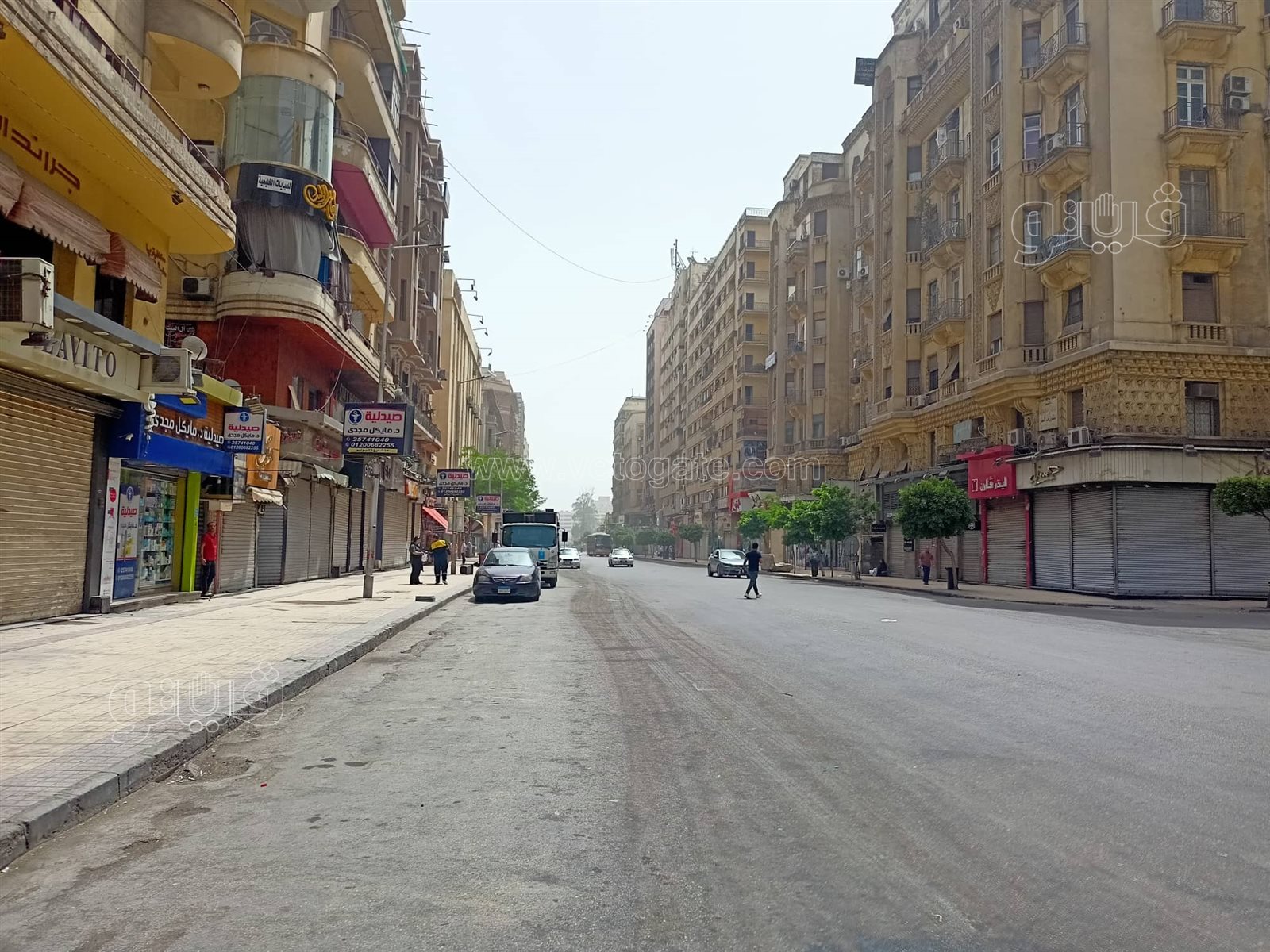 شوارع وسط القاهرة في ثاني أيام العيد بسبب ارتفاع درجات الحرارة (2)