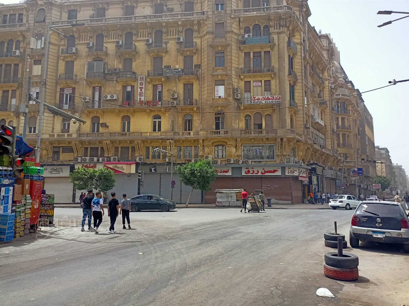 شوارع وسط القاهرة في ثاني أيام العيد بسبب ارتفاع درجات الحرارة (10)