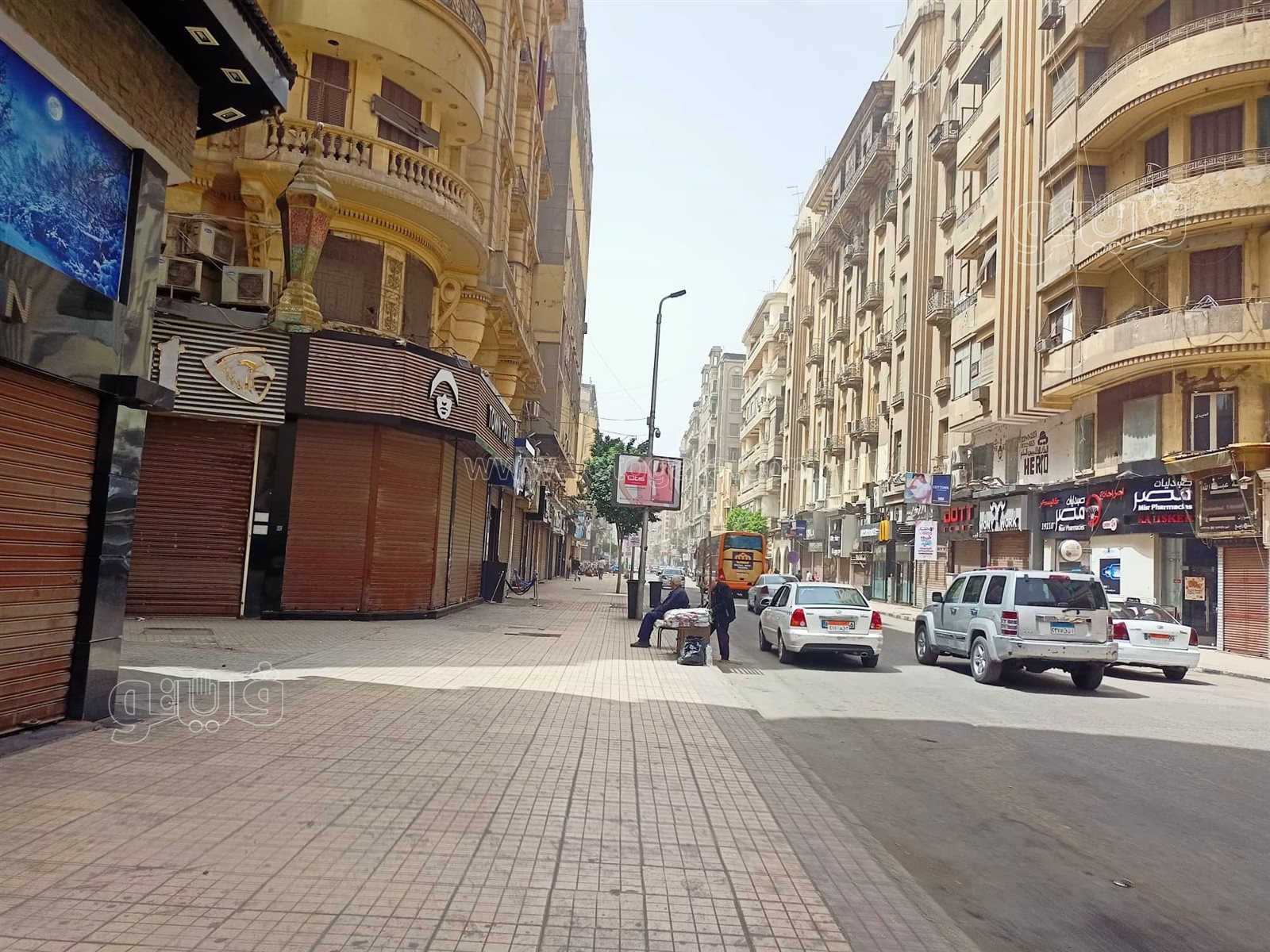 شوارع وسط القاهرة في ثاني أيام العيد بسبب ارتفاع درجات الحرارة (11)