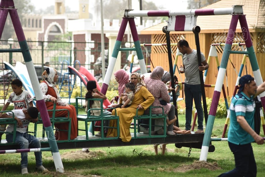 أجواء العيد في حدائق القناطر الخيرية (15)