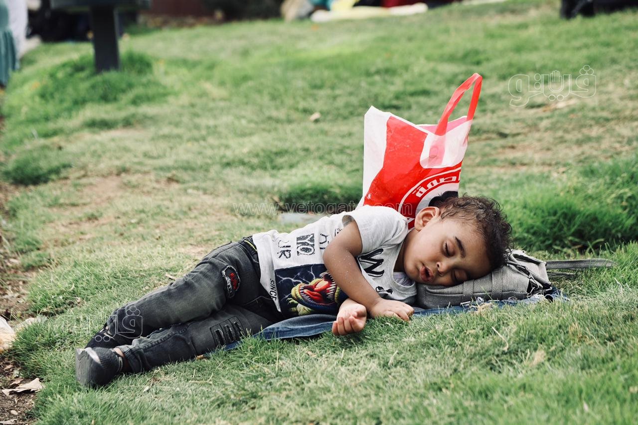 الأطفال داخل حديقة الأزهر (1)