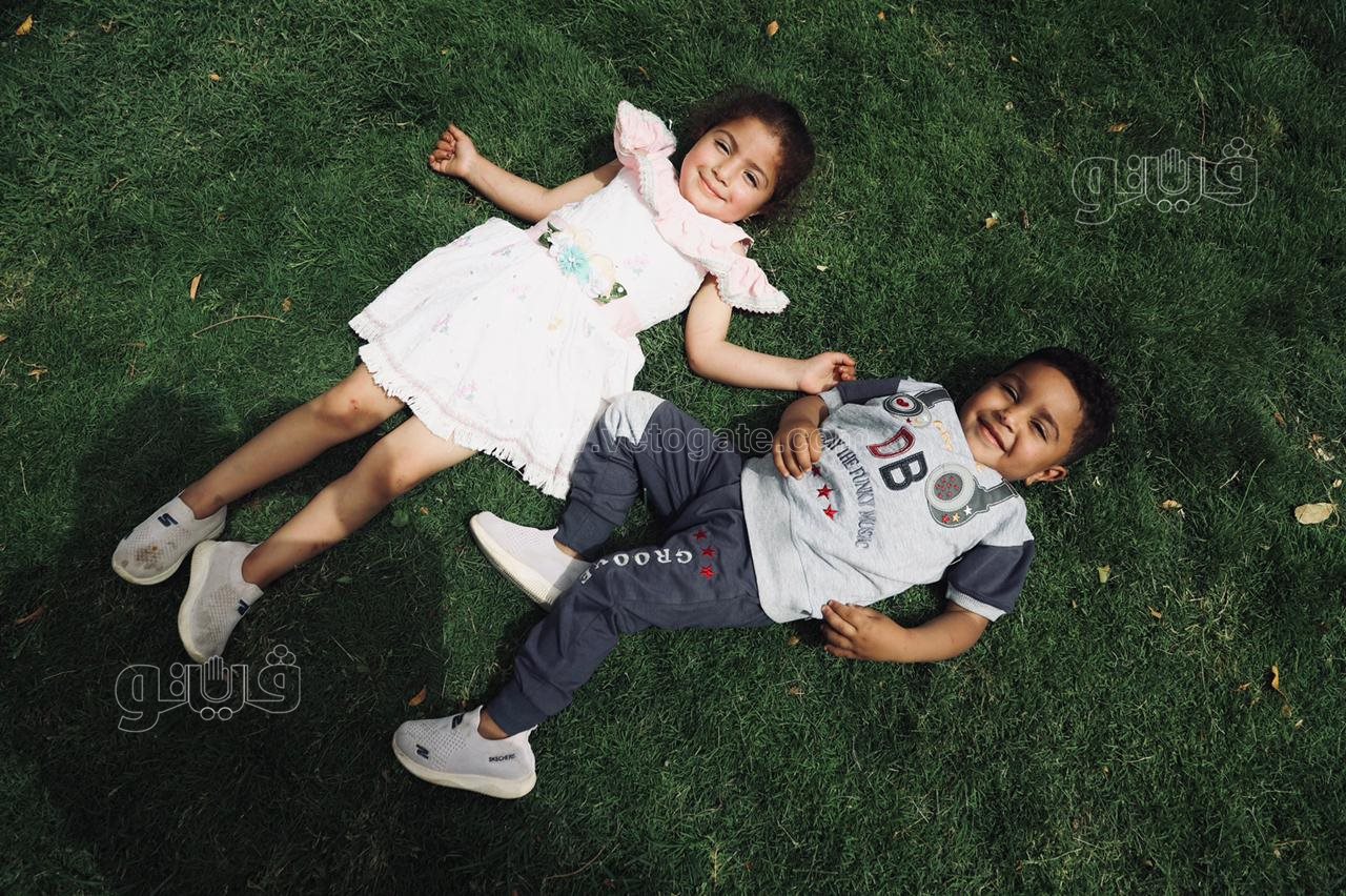 الأطفال داخل حديقة الأزهر (7)