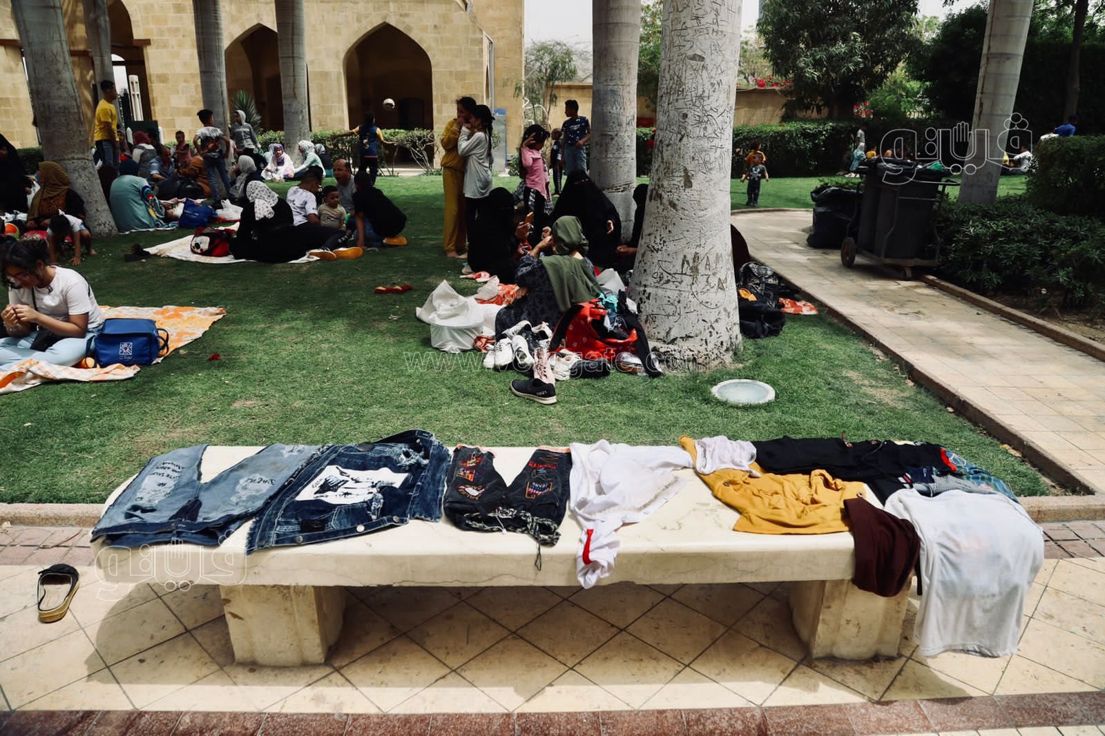  تزايد أعداد زوار حديقة الأزهر (9)