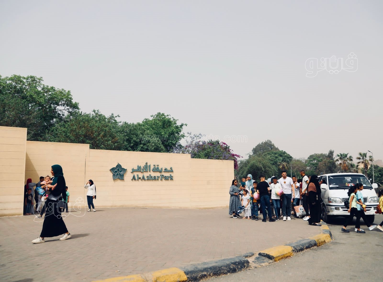  تزايد أعداد زوار حديقة الأزهر (14)