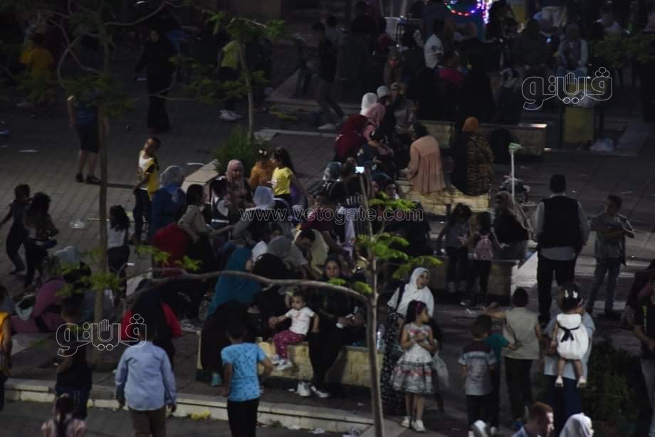 ١٢ صورة ترصد وداع المصريون لعيد الفطر على كورنيش النيل (8)