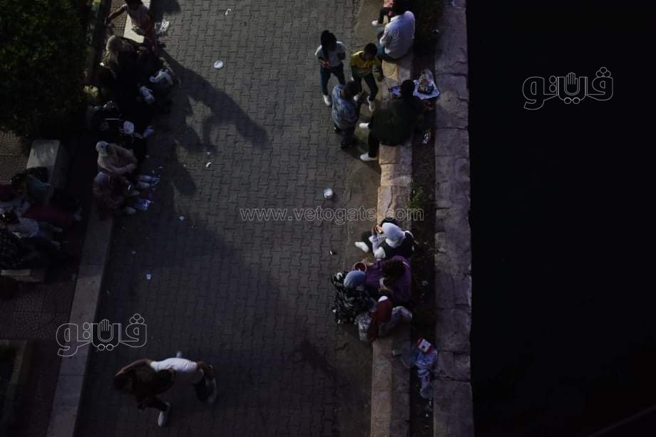 ١٢ صورة ترصد وداع المصريون لعيد الفطر على كورنيش النيل (12)
