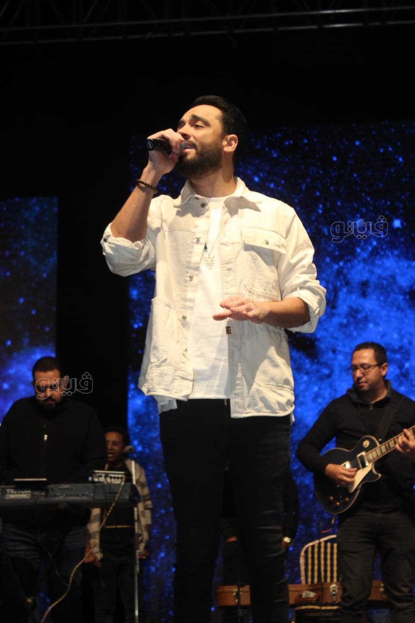  بهاء سلطان واحمد سعد ورامى جمال يشعلون حفلات العيد الحديقة الصينية (8)