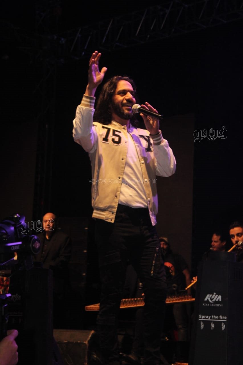  بهاء سلطان واحمد سعد ورامى جمال يشعلون حفلات العيد الحديقة الصينية (9)