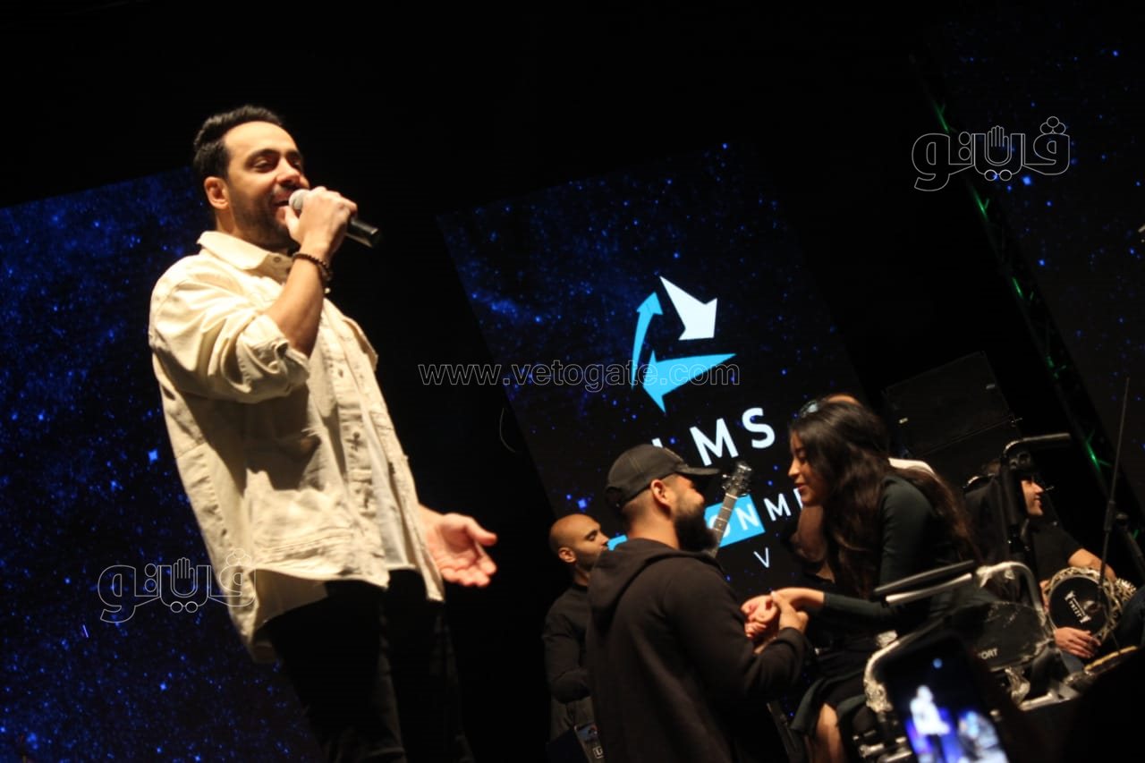  بهاء سلطان واحمد سعد ورامى جمال يشعلون حفلات العيد الحديقة الصينية (10)