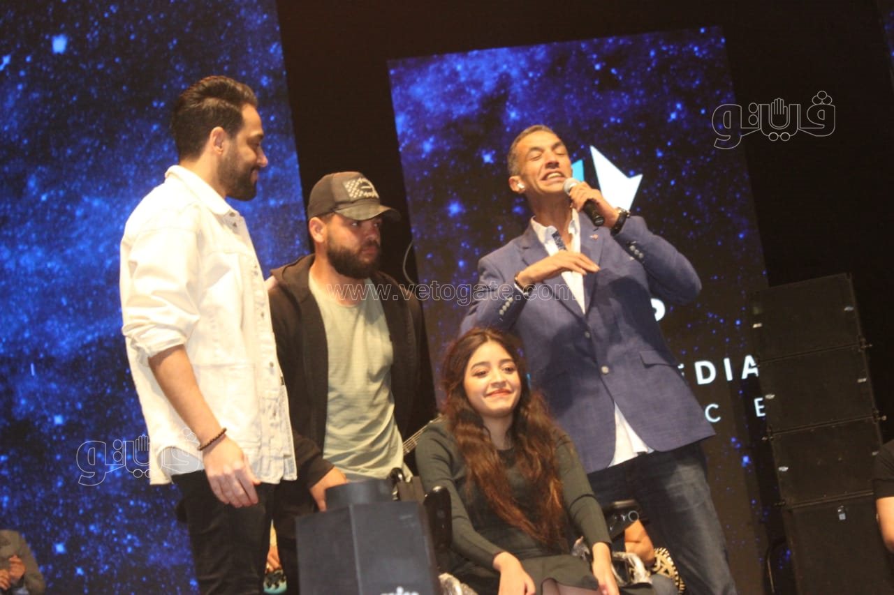  بهاء سلطان واحمد سعد ورامى جمال يشعلون حفلات العيد الحديقة الصينية (14)