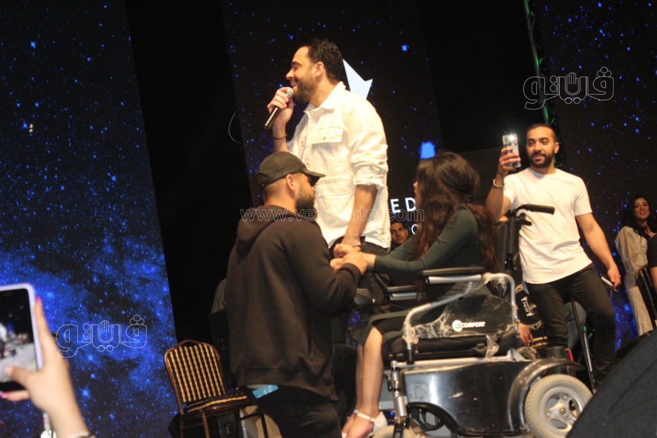  بهاء سلطان واحمد سعد ورامى جمال يشعلون حفلات العيد الحديقة الصينية (18)