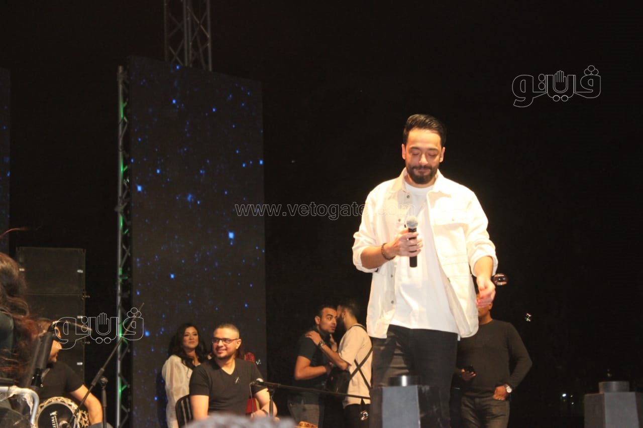  بهاء سلطان واحمد سعد ورامى جمال يشعلون حفلات العيد الحديقة الصينية (21)