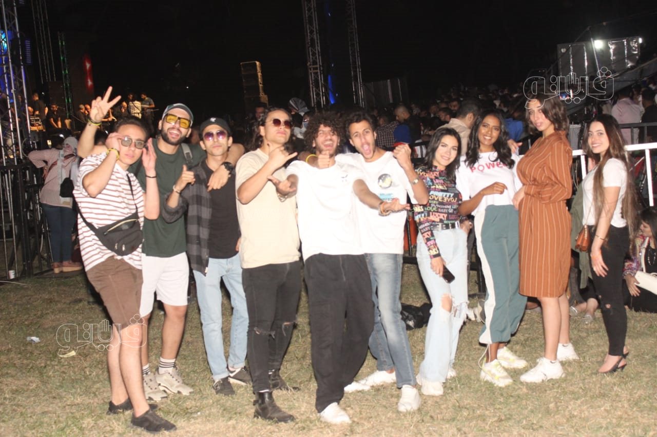  بهاء سلطان واحمد سعد ورامى جمال يشعلون حفلات العيد الحديقة الصينية (23)